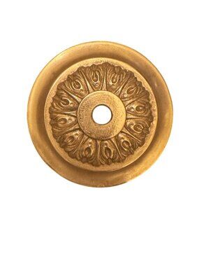 Vintage FBAI Italy Bronze Ceiling Light Canopy